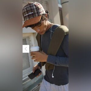 Urban Outfitters Standard Cloth Plaid Roscoe Hat NWT